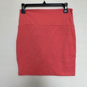 Corp pink pencil skirt